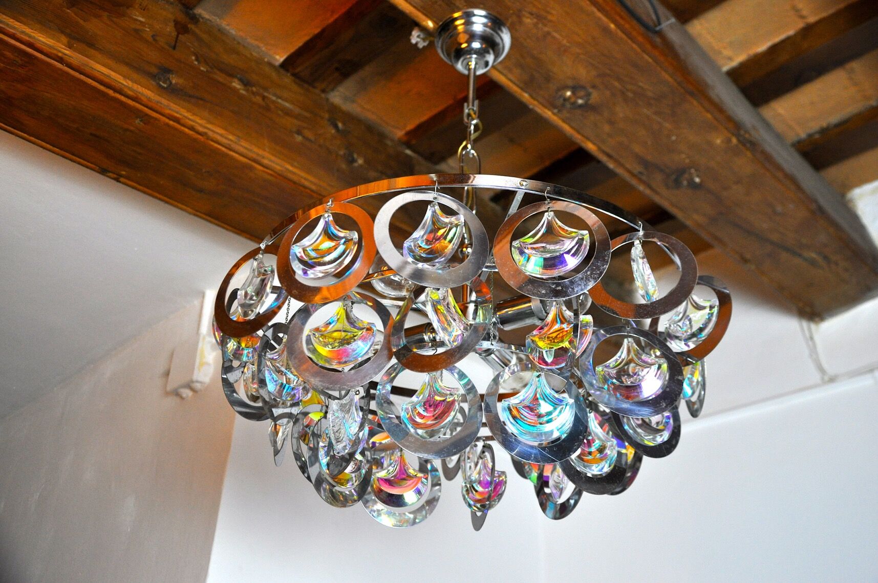 Chandelier, Murano glass, Italy 1970