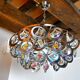 Lustre verre Murano Italie 1970