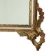 Classic Italian Gilt Crested Mirror by La Barge, 100 cm