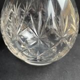 Blown and cut crystal decanter