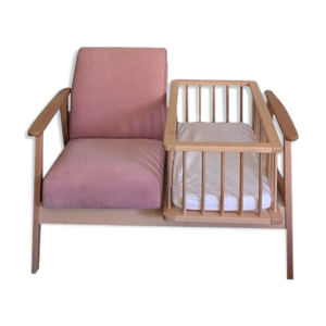 Fauteuil-berceau évolutif - rose