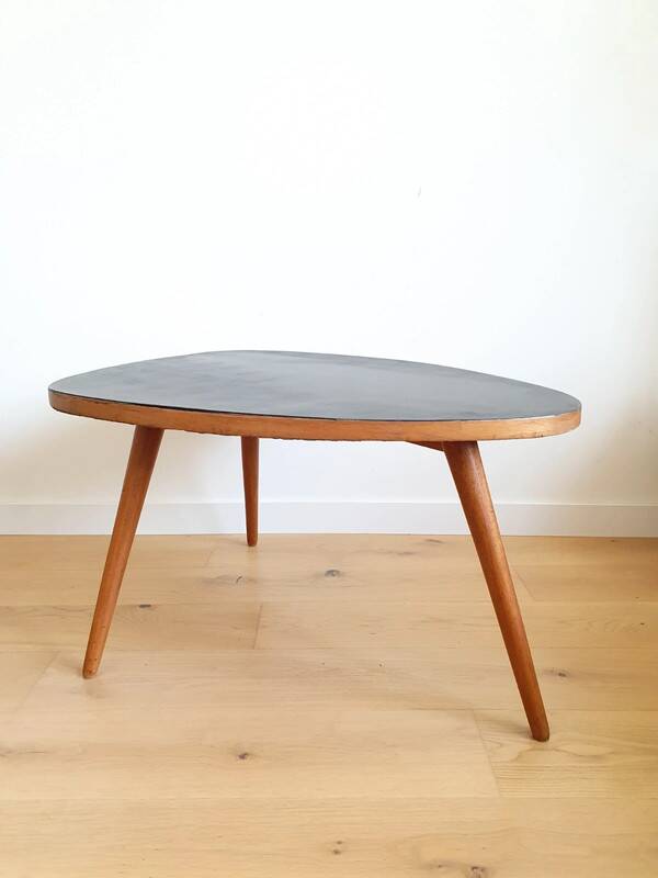 Vintage tripod coffee table