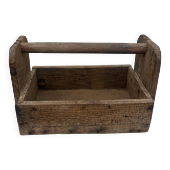 Old wooden basket