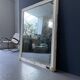 White Vintage Mirror
