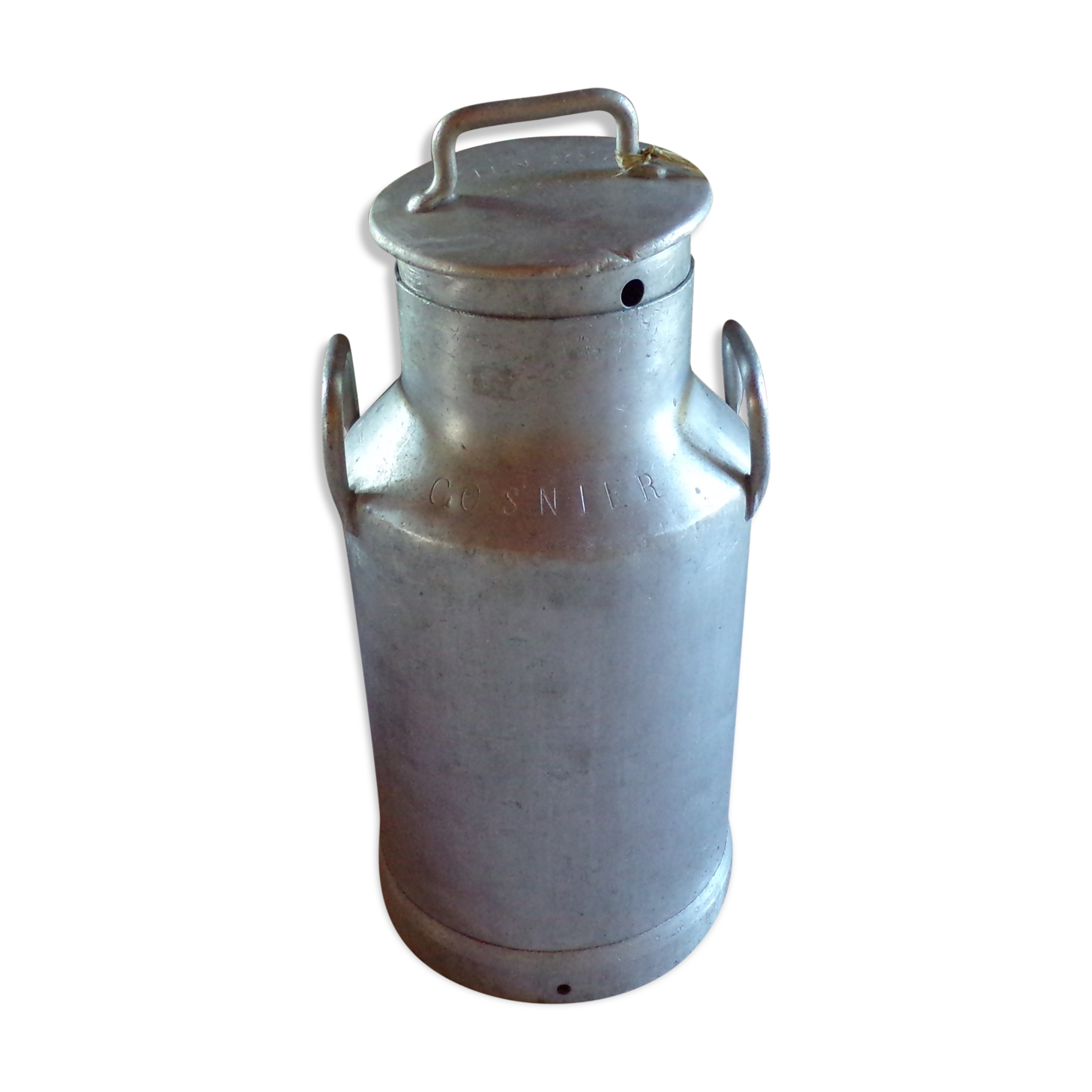 18 L old alluminium milk pot