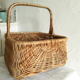 Old wicker basket
