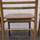 Danish ensemble transformable table 114 cm / 154 + 4 modernist chairs from the 1970s.