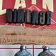 Old wooden printing letter