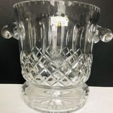 Seau à champagne en cristal taillé