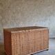 Vintage rattan trunk