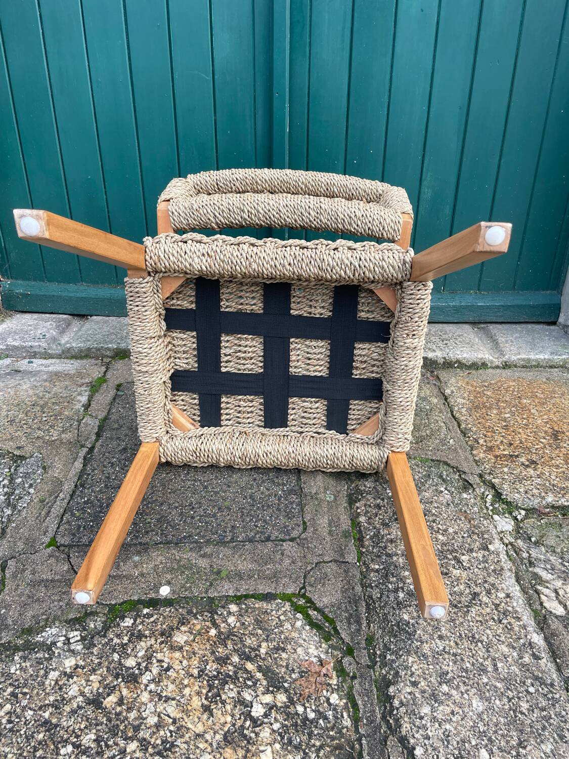Fauteuil en jacinthe d’eau