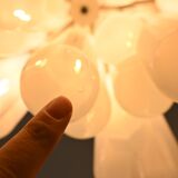 “Torpedo” chandelier by Carlo Nason for Mazzega, 1960s