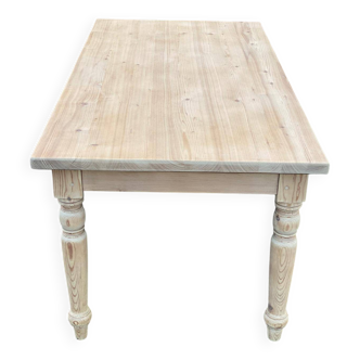 Renovated solid wood extendable dining table 260cm from Interior's.