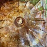 Mid-Century Modern Italian Murano Glass Wall Sconces or Ceiling Lamps from La Murrina, 1950s, Set of 2