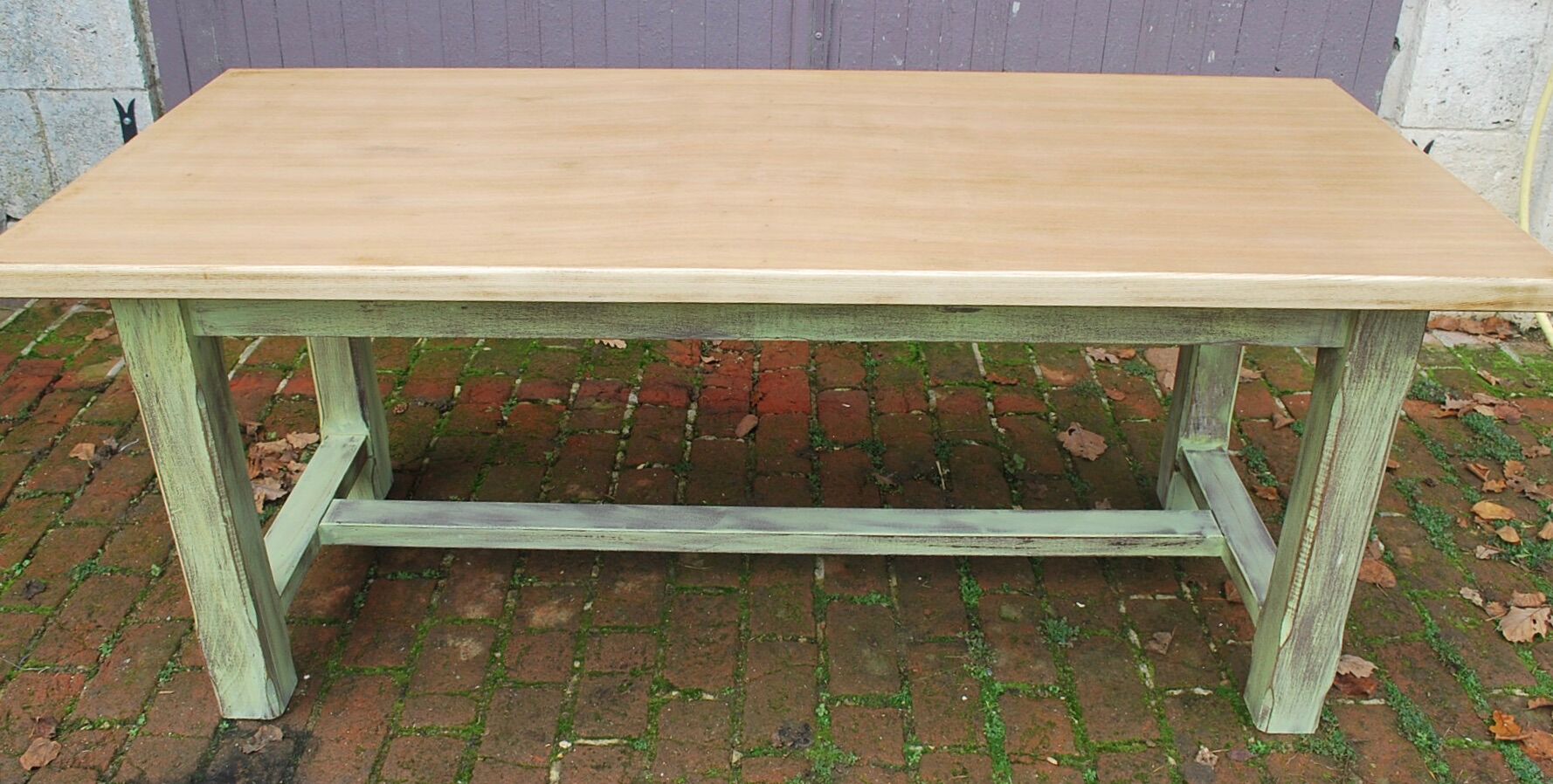 Oak farm table