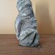 Statue Pomdo du peuple Kissi de Guinée en pierre sculptée