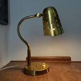 Swedish Brass Table Lamp from 1940s