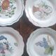 Ceramic plates. 70s/80s Work inspired by the 16th and 17th centuries.