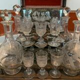 Cellar A Liqueur Complete Boulle Box Napoleon III Box Marquetry XIX Century