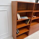 Scandinavian teak bookcase