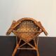 Chaise fauteuil de poupée en osier