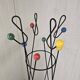 Vintage coat rack "cle de sol" 1950