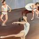 Tableau R. Clément – Ballet Dancers – Backstage – 50×61 cm
