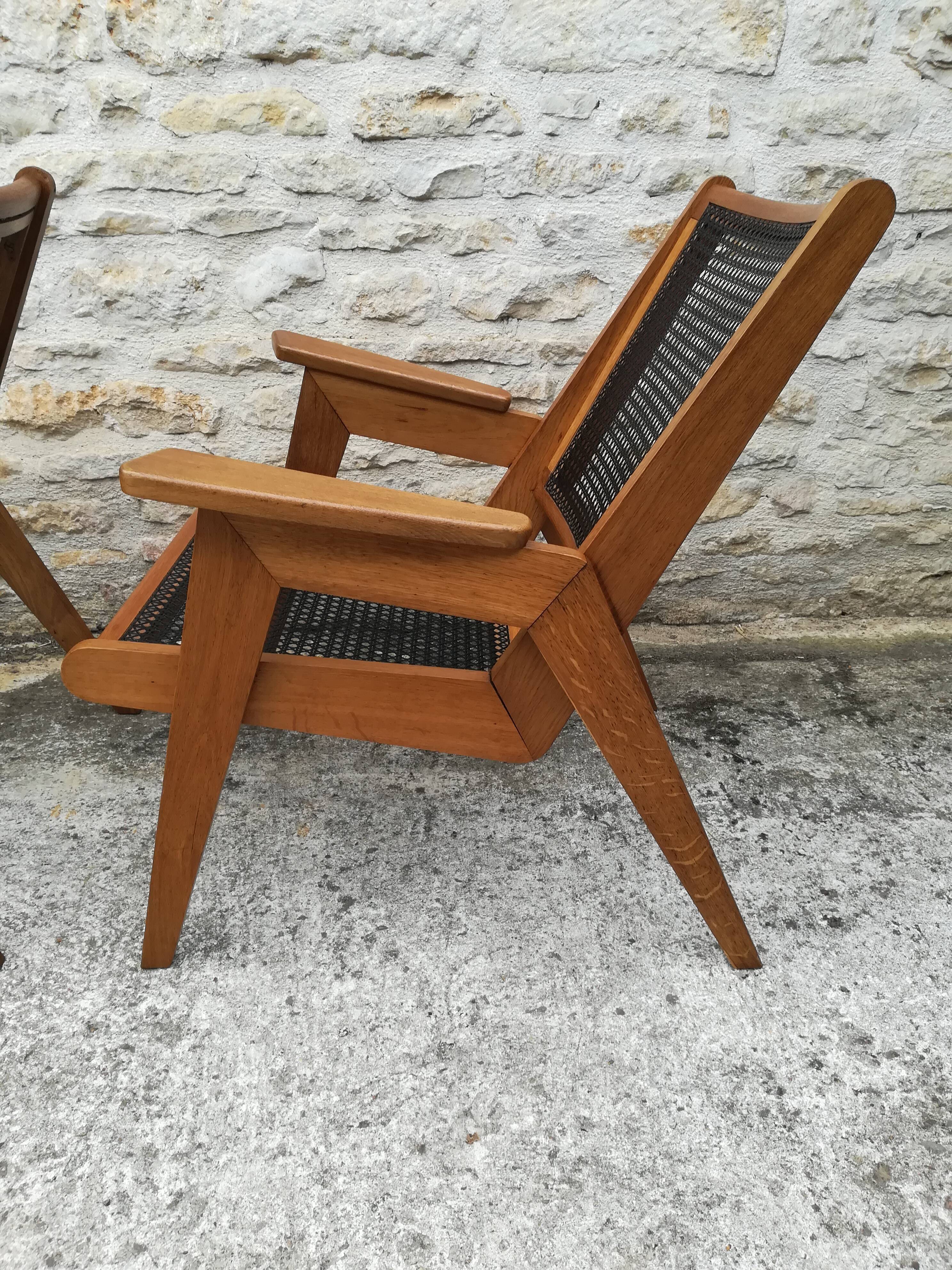 80s canning armchairs