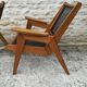 80s canning armchairs