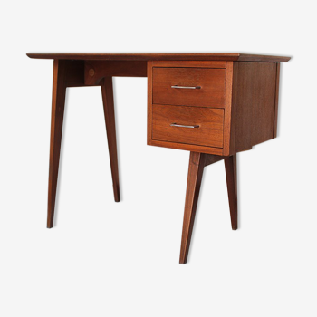 Solid wood design desk