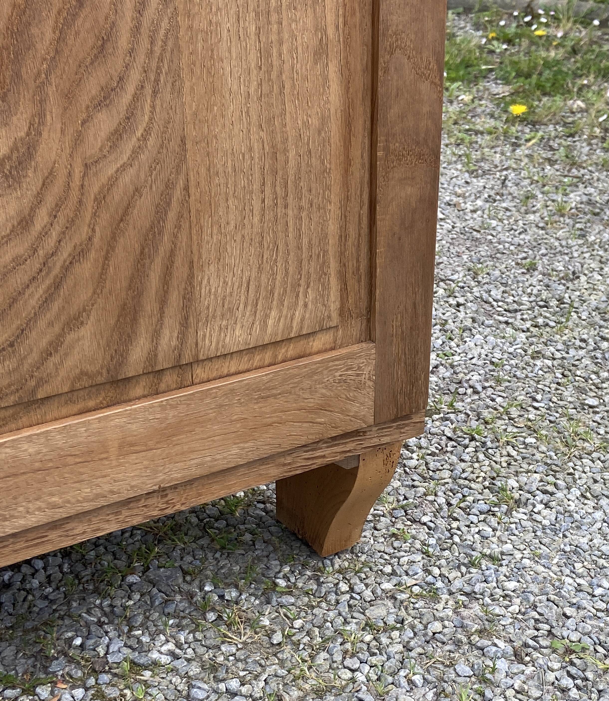 Art Deco oak sideboard