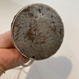 White metal desk lamp years 60-70-