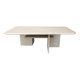 Vintage travertine coffee table, 1970s