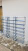 Set of 3 Rigidex iron storage locker shelves 1950s