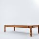 Large modernist curly ash coffee table by Pier Luigi Colli 1950