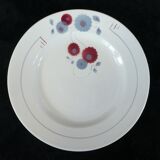 6 Digoin Badonviller Dessert Plates.... Micheline model