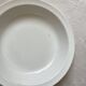 Hollow dish in ivory iron earth Digoin Sarreguemines