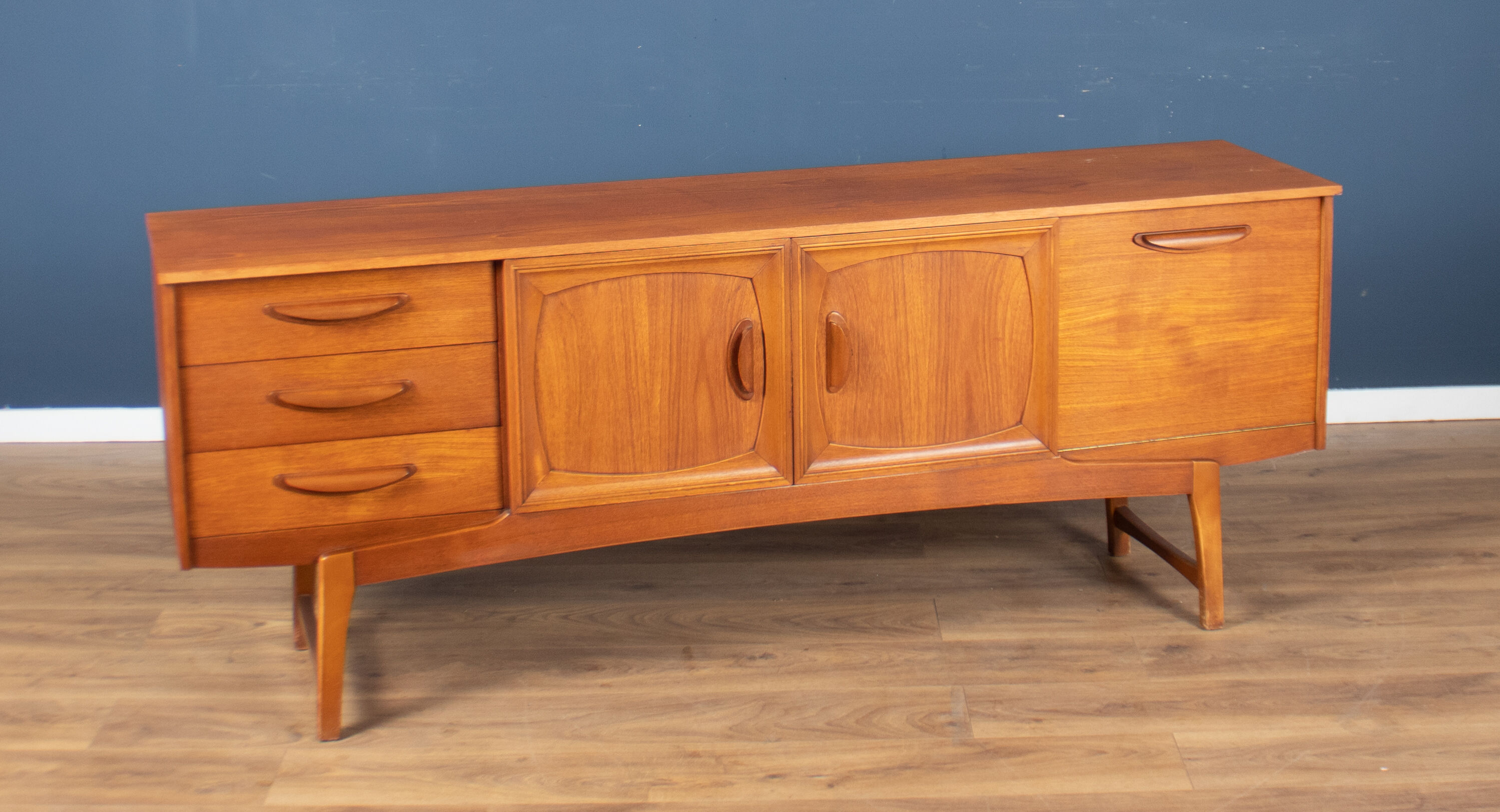 Retro teak 1960s stonehill mid century sideboard