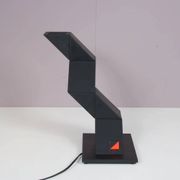 1980s "Zig Zag" desk lamp by Shui L. D. Chan for New Horizons, Hong Kong