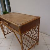 Rattan desk