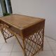 Rattan desk