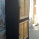 Buffet patine noirs et vert