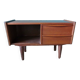 Small chest of drawers or entrance console in teak. Denmark 1960