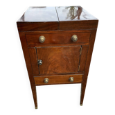 Meuble de toilette acajou  géorgien ancien