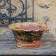 Glazed earthenware planter