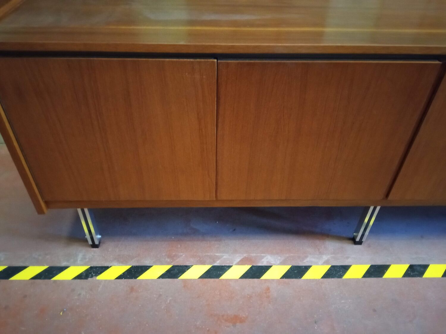 Enfilade 4 doors in teak