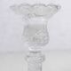 Pair of glass candlesticks