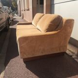 Velvet sofa
