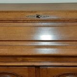 Secretary desk with solid wood flap