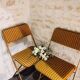 Yellow Lafuma chairs